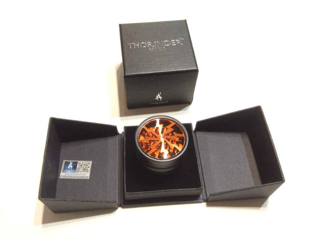 THORINDER Orange boite montre