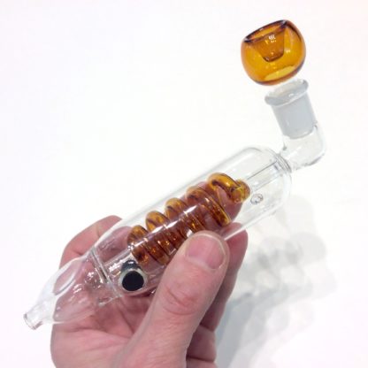 pipe en verre a refroidissement