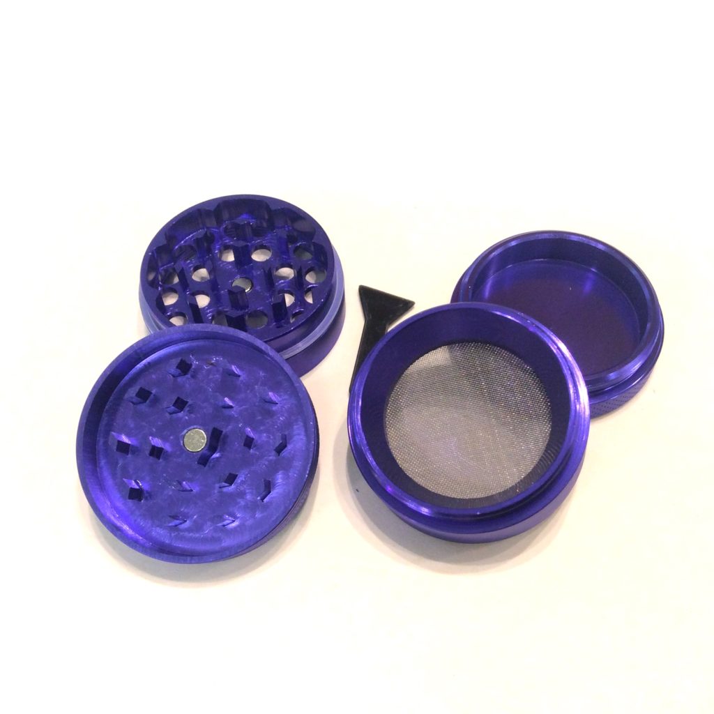 Grinder Black Leaf ouvert