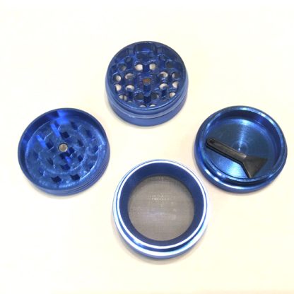 petit grinder metal bleu