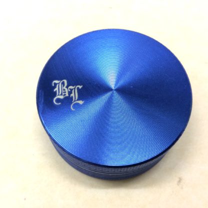 petit grinder bleu fonce