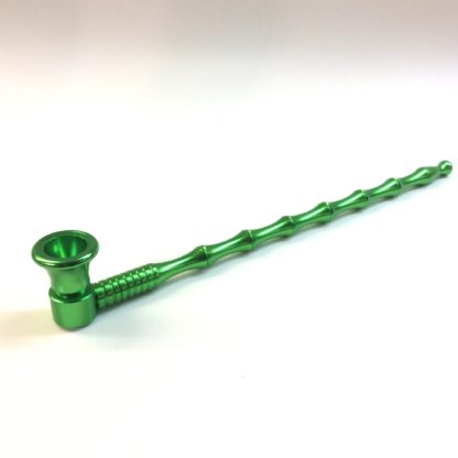 Grande pipe en metal Black Leaf verte