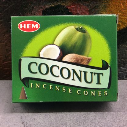 encens cône noix de coco