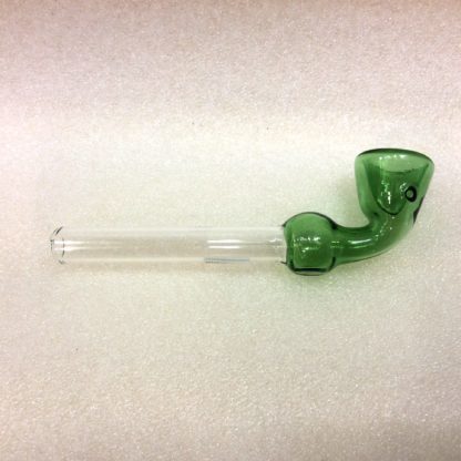 petite pipe verre vert