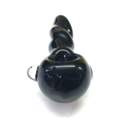 pipe en verre noir