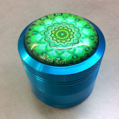 grinder black leaf mandala