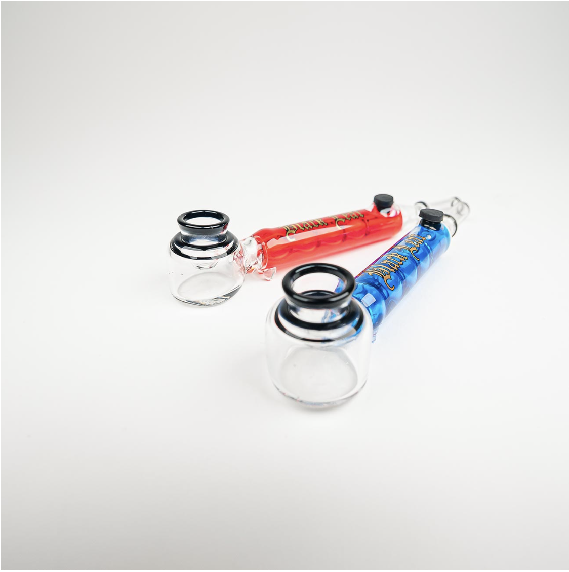 Pipe en verre à refroidissement Black Leaf – Image 5