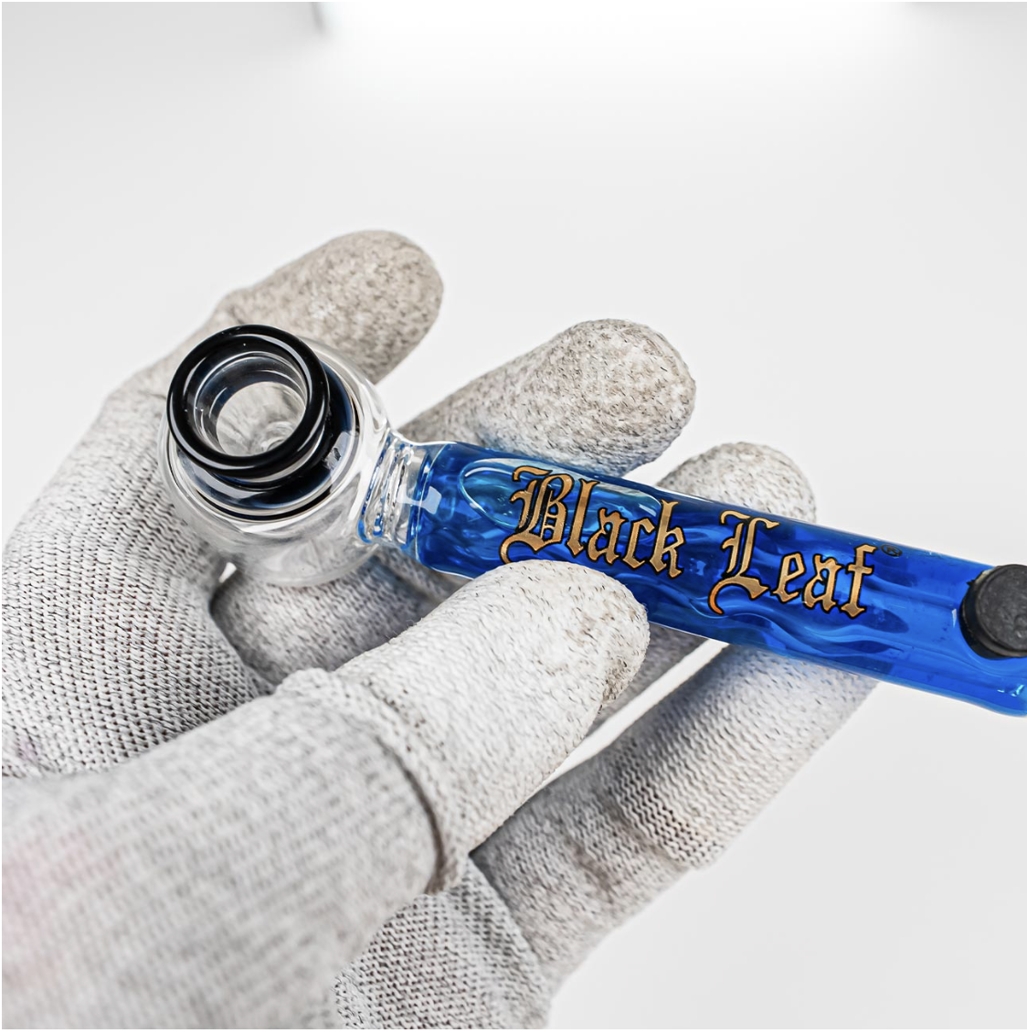 Pipe en verre à refroidissement Black Leaf – Image 13