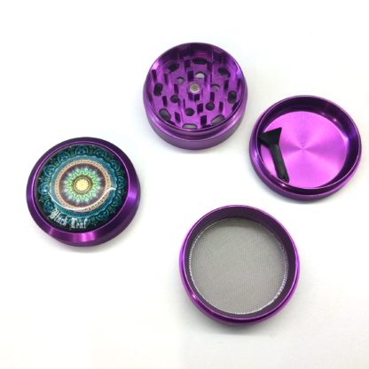 grinder mandala mauve