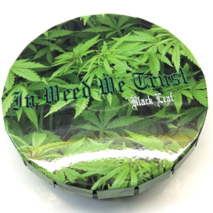 cendrier poche black leaf in weed we trust