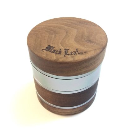 Grinders Black Leaf large en bois et metal