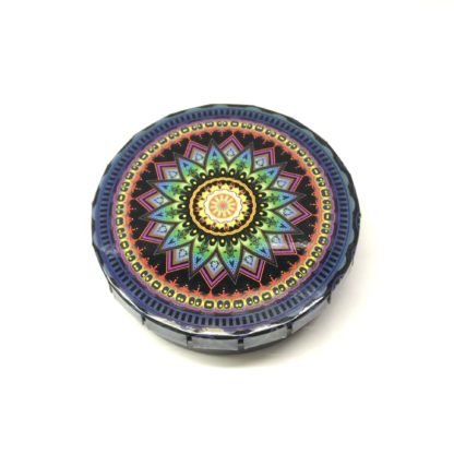 boite mandala bleu