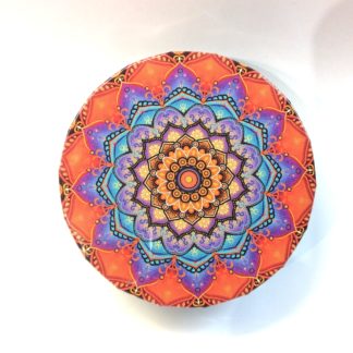 cendrier cliclac mandala rouge