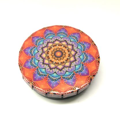 cendrier de poche mandala rouge