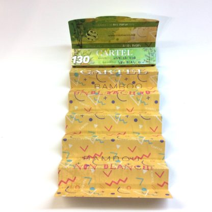 feuilles et carton Cartel en bambou