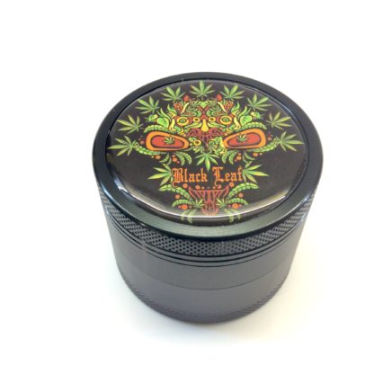 Grinder Black Leaf Leaf Skull