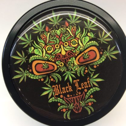 Grinder Black Leaf crane de feuilles