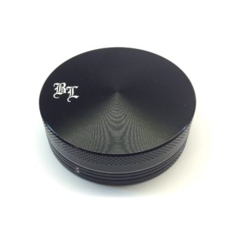 grinder simple large black leaf noir