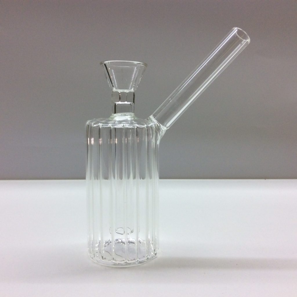 Pipe à Huile En Verre Borosilicate BMTick - 12cm - Pack De 2 - Résistante à La Chaleur