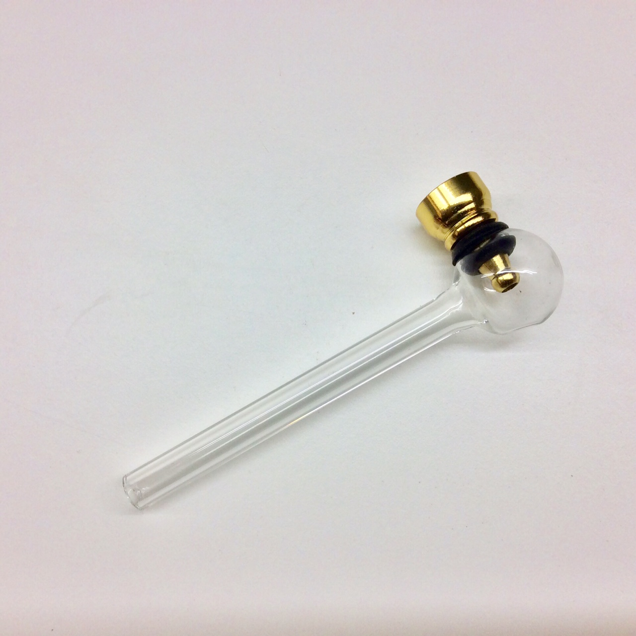 Mini Pipe En Verre Borosilicate Rose - Taille 8 Cm, Avec Accessoires 3 En 1 Et Étui - Portable, Fabriquée à La Main - 3
