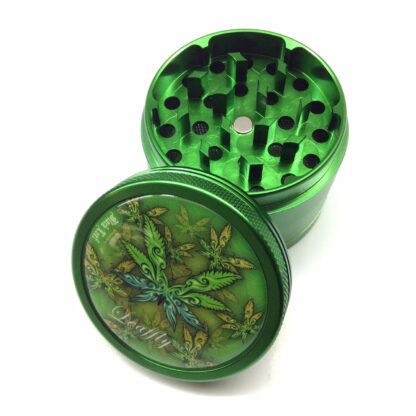 grinder avec tamis metal leaffly green