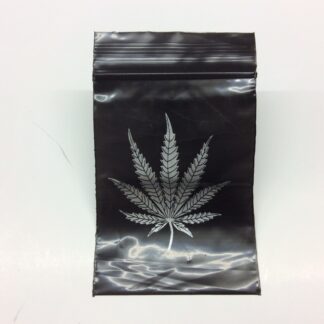 pochon XL feuille de cannabis