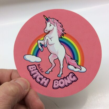 sticker bitch bong