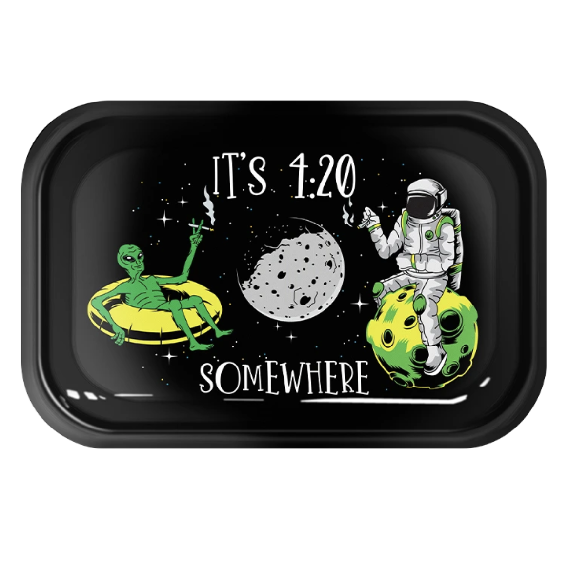 Plateau à rouler "It's 420 somewhere"