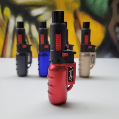 briquet biflame rouge