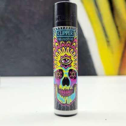 Clipper trippy skull d