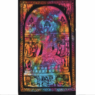 Tenture Bouddha multicolore