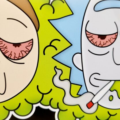 Plateau Rick et Morty Green Smoke