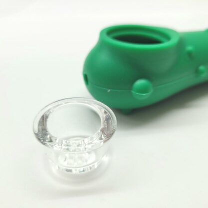 pipe silicone verre