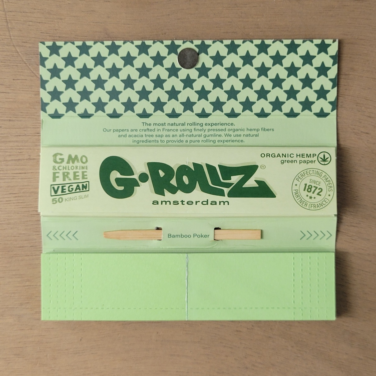Feuilles G-Rollz "Pets Rock Rasta" avec cartons – Image 6