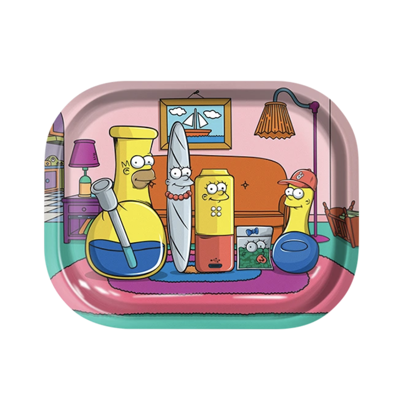 Plateau à rouler Simpsons à fumer