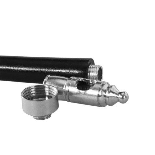 Grand calumet en bois et métal – Image 2