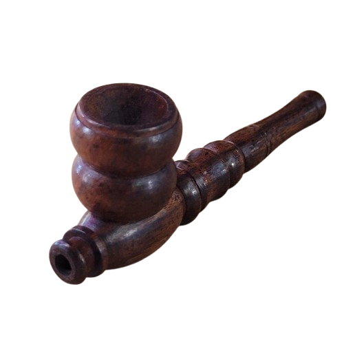 Petite pipe en bois non gravée, 10 cm – Image 3