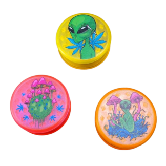 Grinders Aliens et champignons Magic Leaf