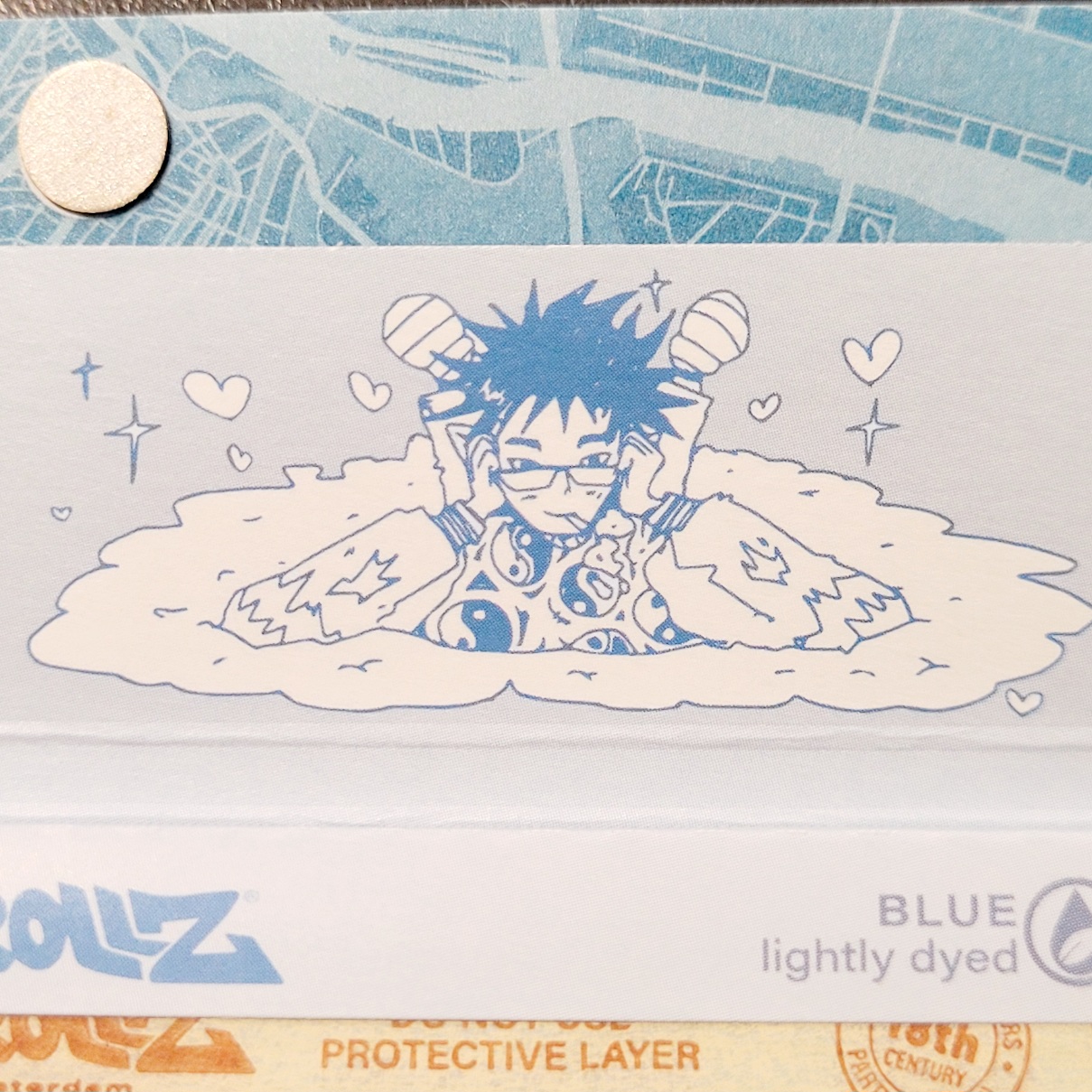 Feuilles Bleu Spark G Rollz – Image 3