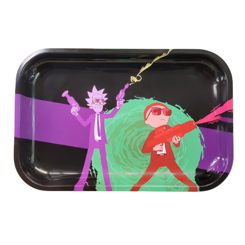 Plateau à rouler Rick & Morty laser