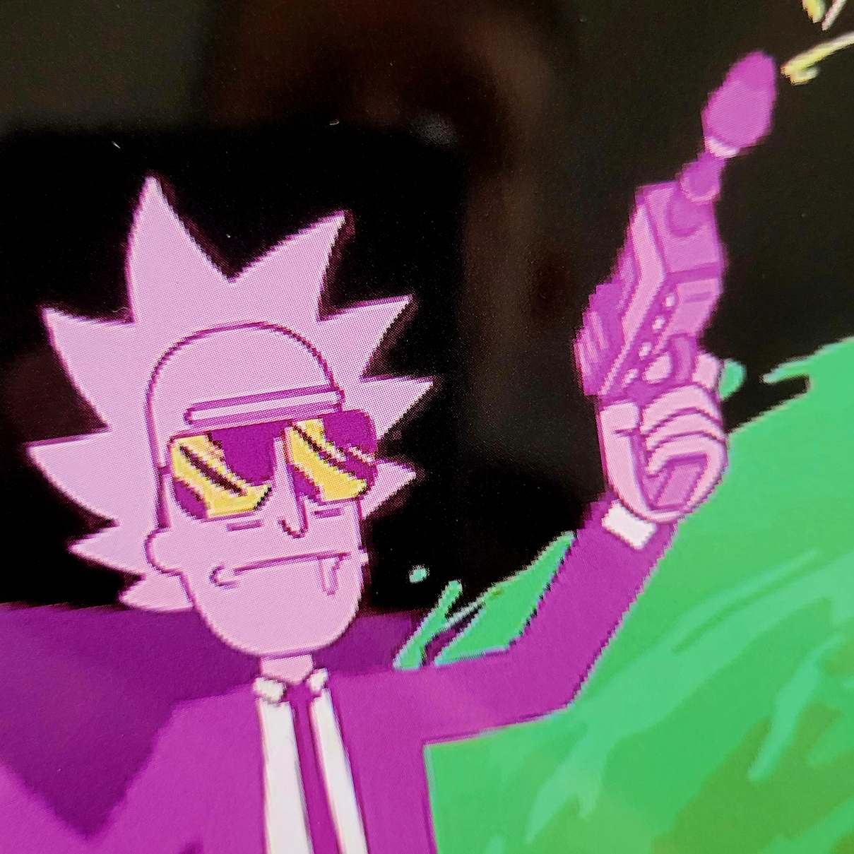 Plateau à rouler Rick & Morty laser – Image 3