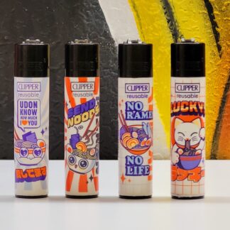 Lot de 4 clippers Ramen