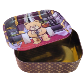 Boîte plateau à rouler Teddy Montana Say Hello