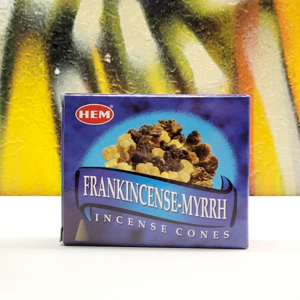 Encens en cône frankincense-myrrhe