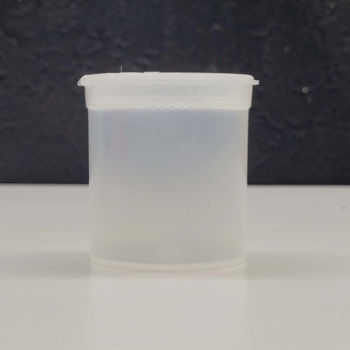Squeeze pop top 24 ml transparent