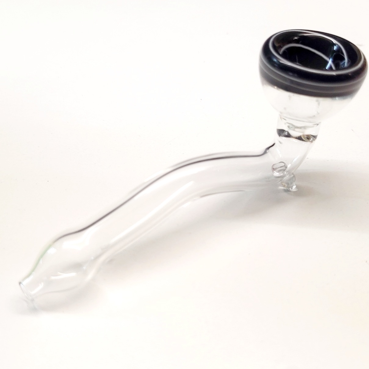 Petites pipes en verre, avec déco spirale – Image 2