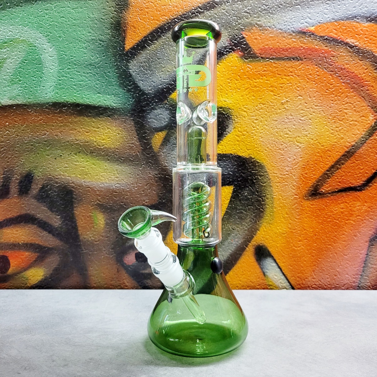 Bong Grace Glass Green Boyz – Image 3