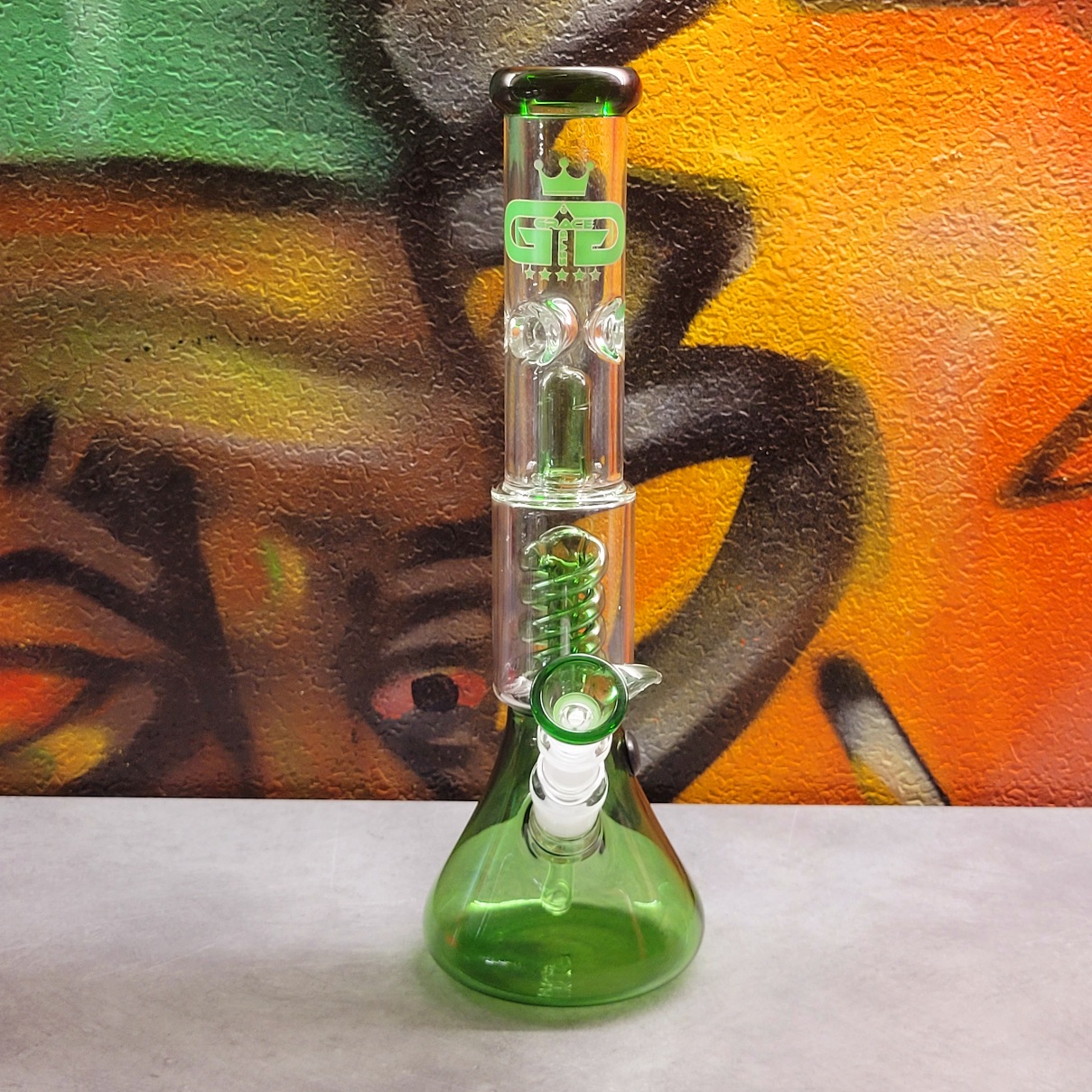 Bong Grace Glass Green Boyz – Image 7