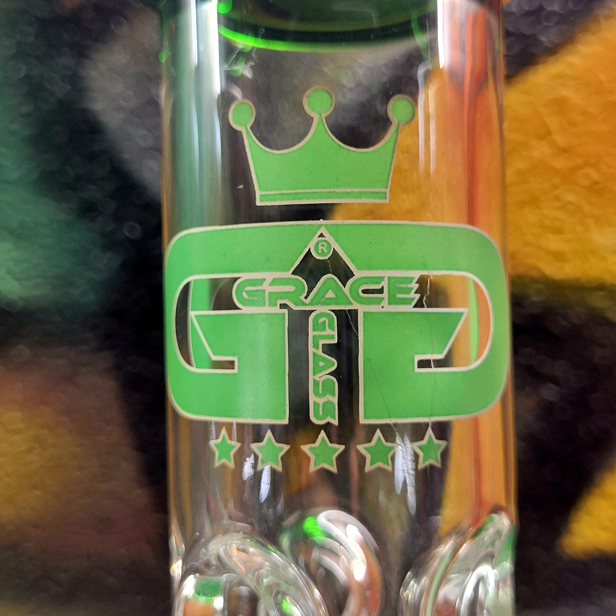 Bong Grace Glass Green Boyz – Image 6